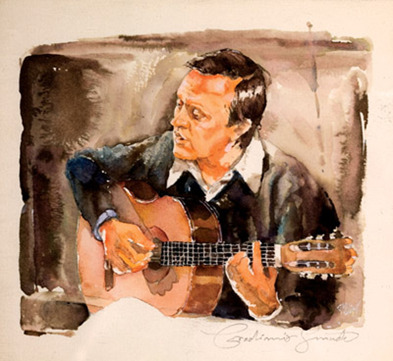 Arsen Dedic - karikatura